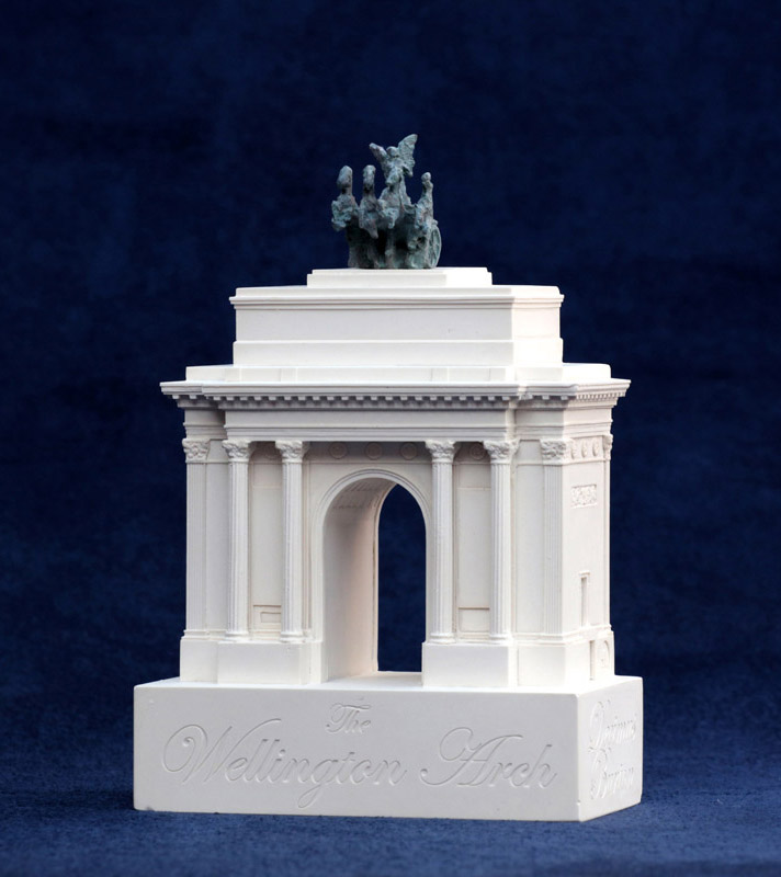 Available for Purchase Wellington Arch Landmark model, London by the Modern Souvenir Company.